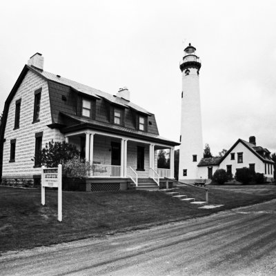 NEW PRESQUE ISLE LIGHTHOUSE  MI